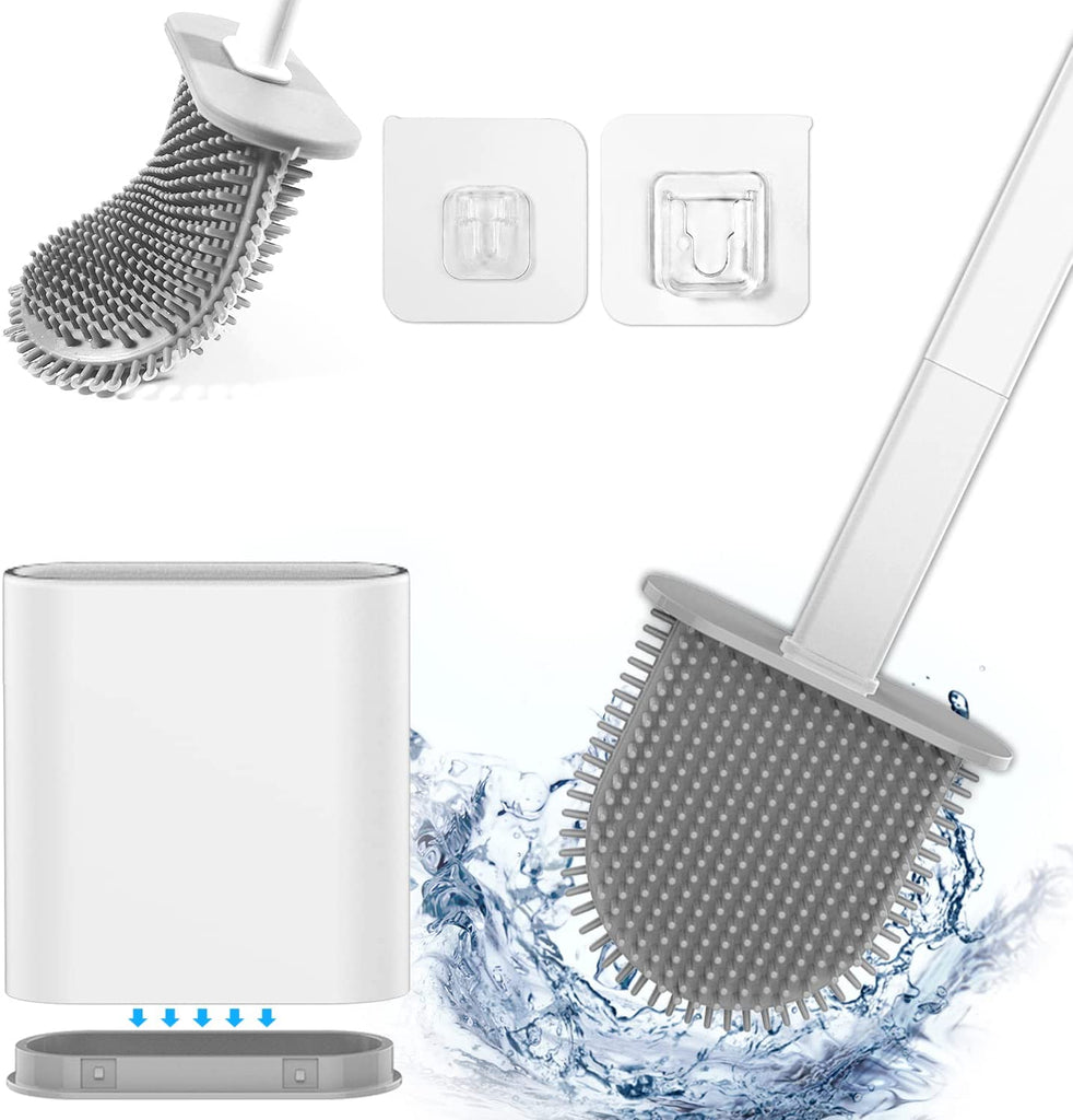 Wilsons Curved Toilet Brush│Durable & Polyester Material